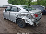 2016 Nissan Sentra   Silver vin: 3N1AB7AP1GL665959