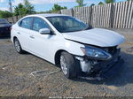 2016 Nissan Sentra Fe+ S/s/sl/sr/sv White vin: 3N1AB7AP1GY215019