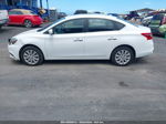 2016 Nissan Sentra Sv White vin: 3N1AB7AP1GY217451