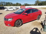 2016 Nissan Sentra S Red vin: 3N1AB7AP1GY237828