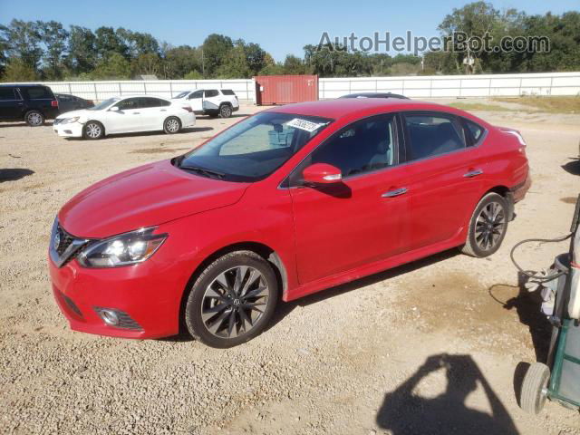 2016 Nissan Sentra S Red vin: 3N1AB7AP1GY237828