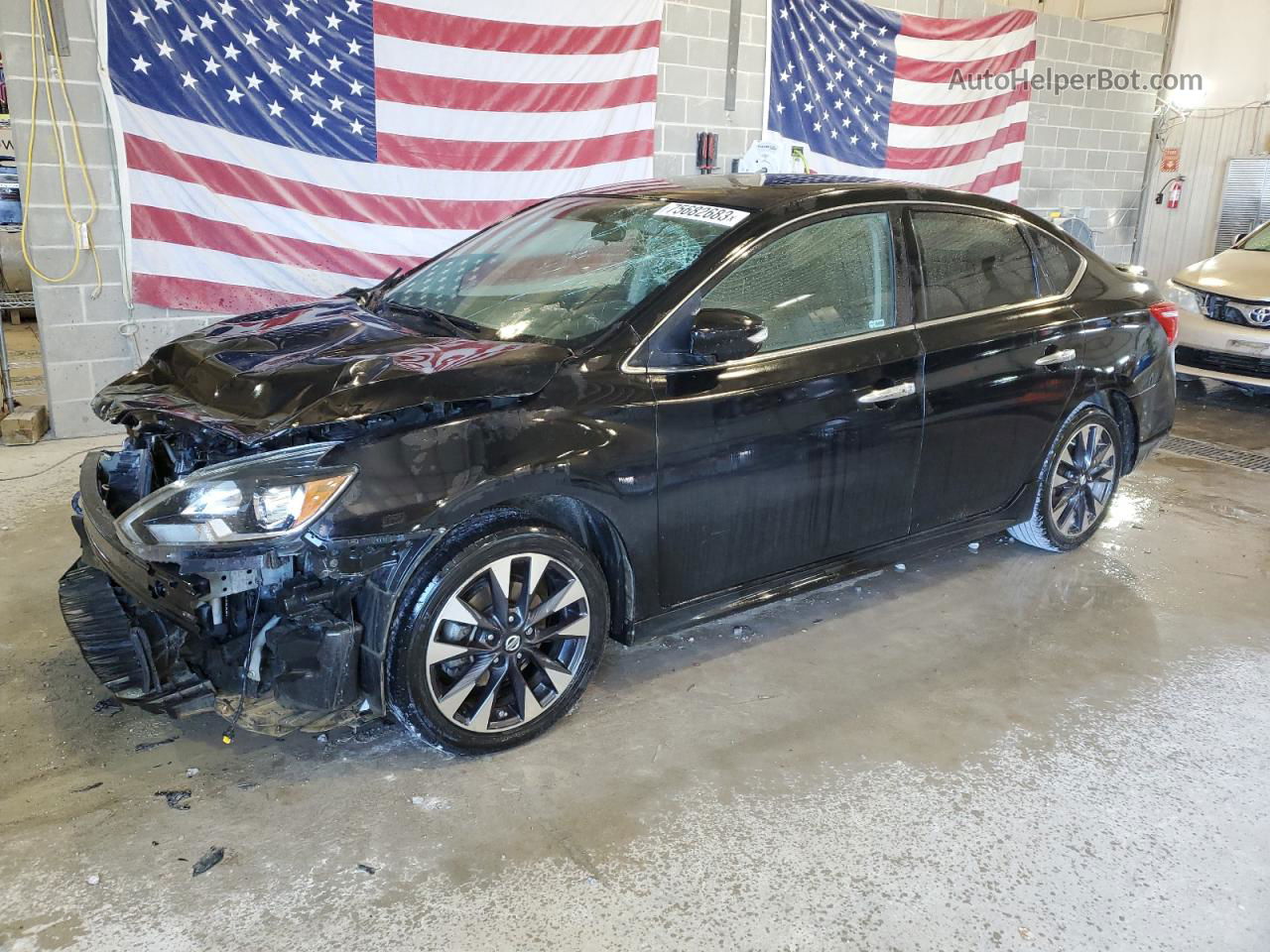 2016 Nissan Sentra S Black vin: 3N1AB7AP1GY246819