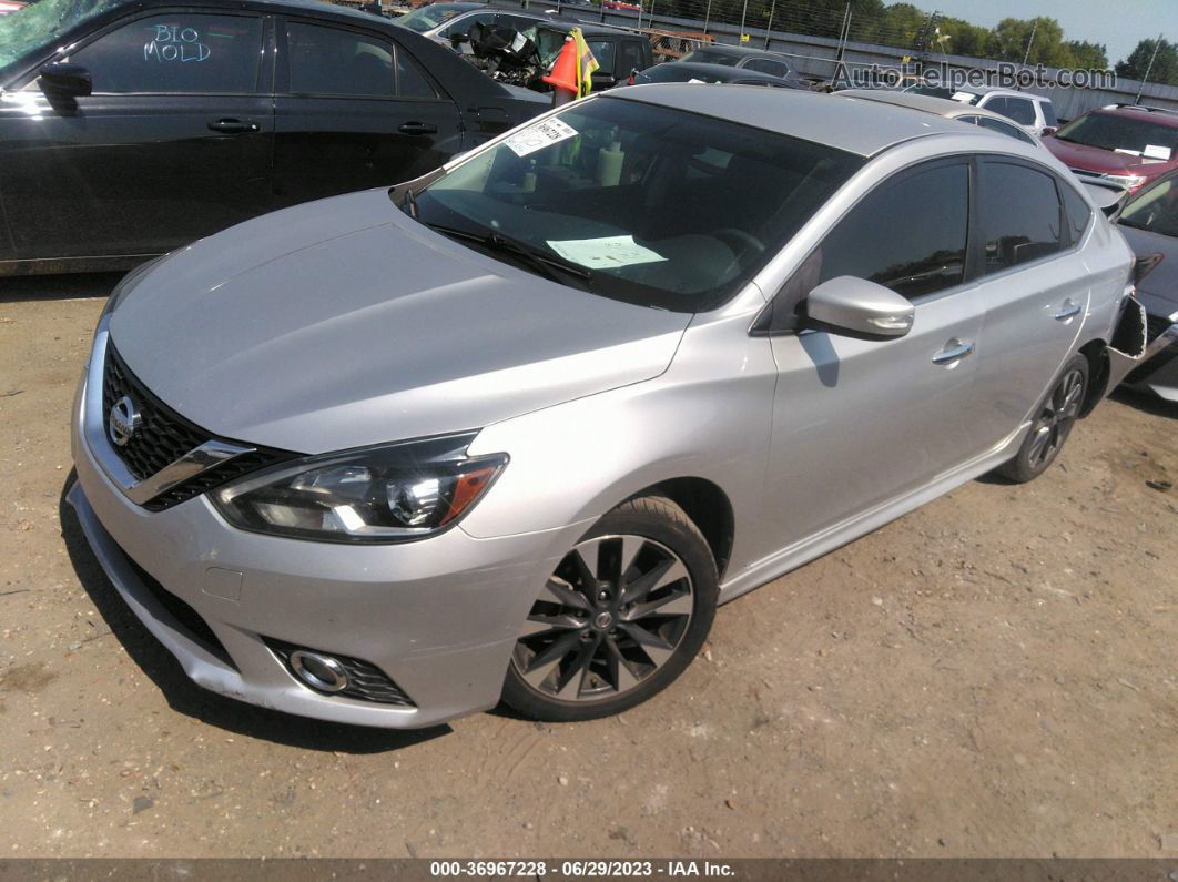 2016 Nissan Sentra Sr Silver vin: 3N1AB7AP1GY289282