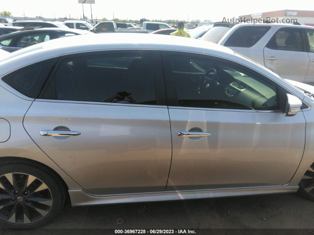 2016 Nissan Sentra Sr Silver vin: 3N1AB7AP1GY289282