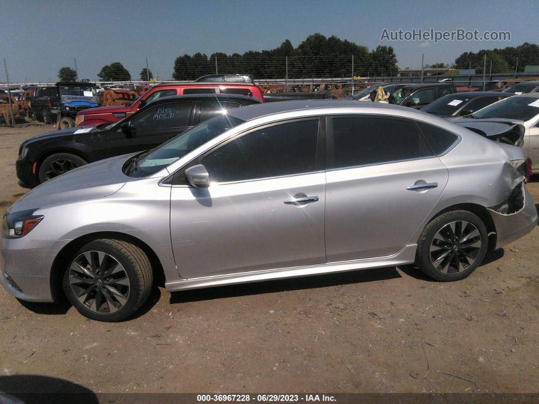 2016 Nissan Sentra Sr Серебряный vin: 3N1AB7AP1GY289282