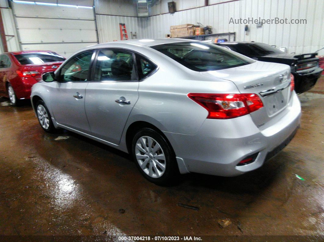 2016 Nissan Sentra S Silver vin: 3N1AB7AP1GY331966