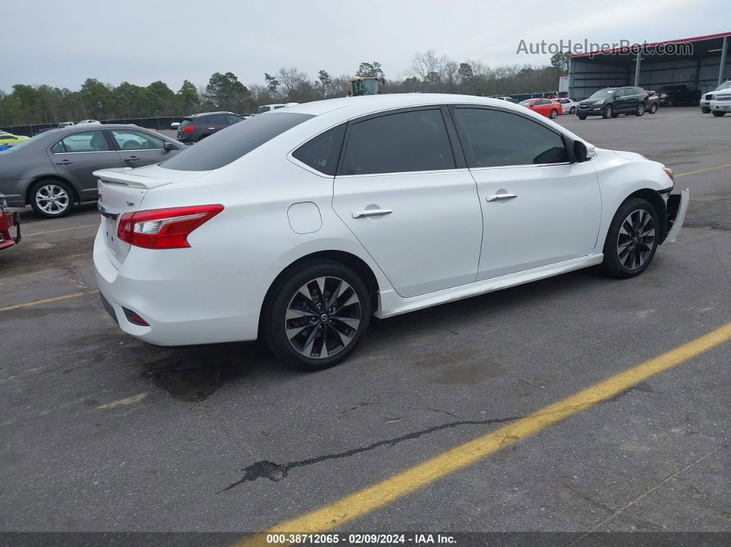 2016 Nissan Sentra Sr White vin: 3N1AB7AP1GY332227