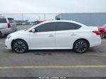 2016 Nissan Sentra Sr White vin: 3N1AB7AP1GY332227