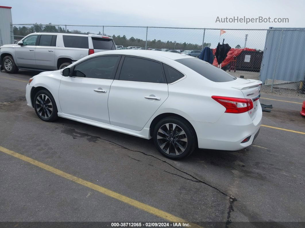 2016 Nissan Sentra Sr White vin: 3N1AB7AP1GY332227