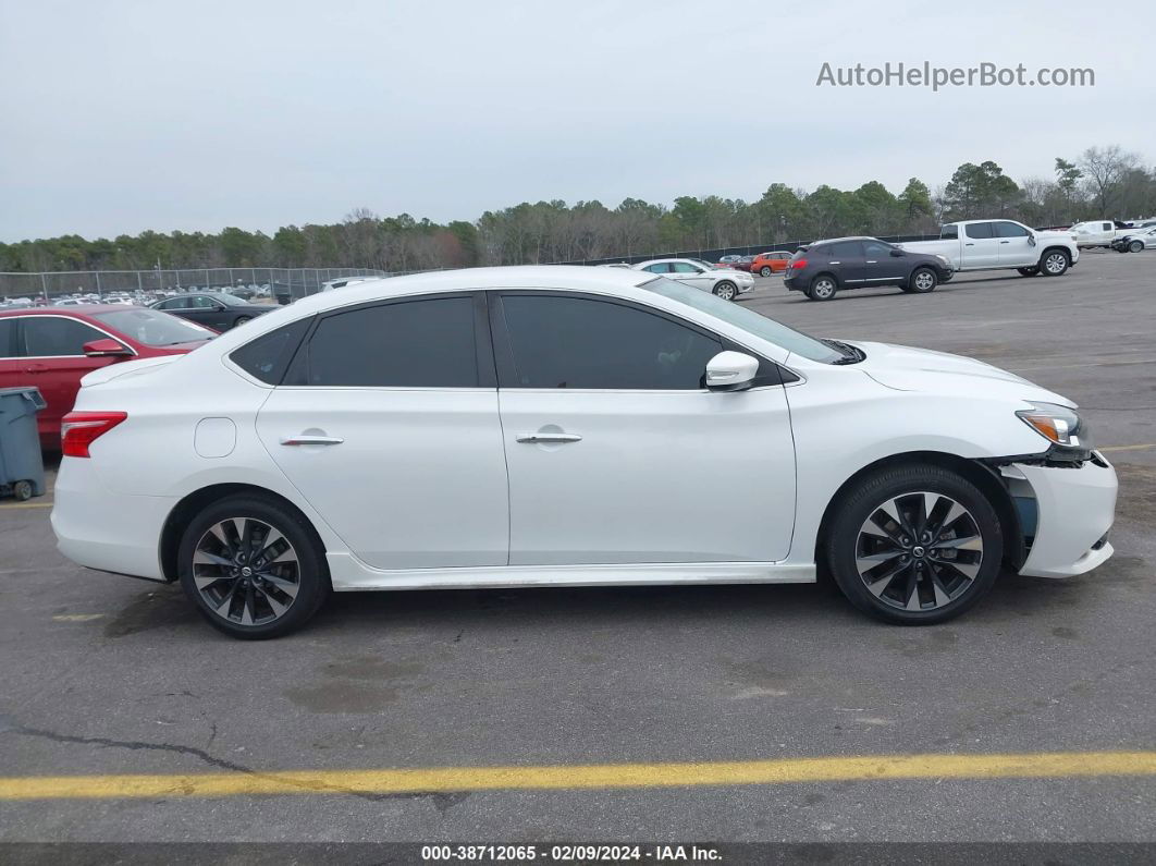 2016 Nissan Sentra Sr White vin: 3N1AB7AP1GY332227