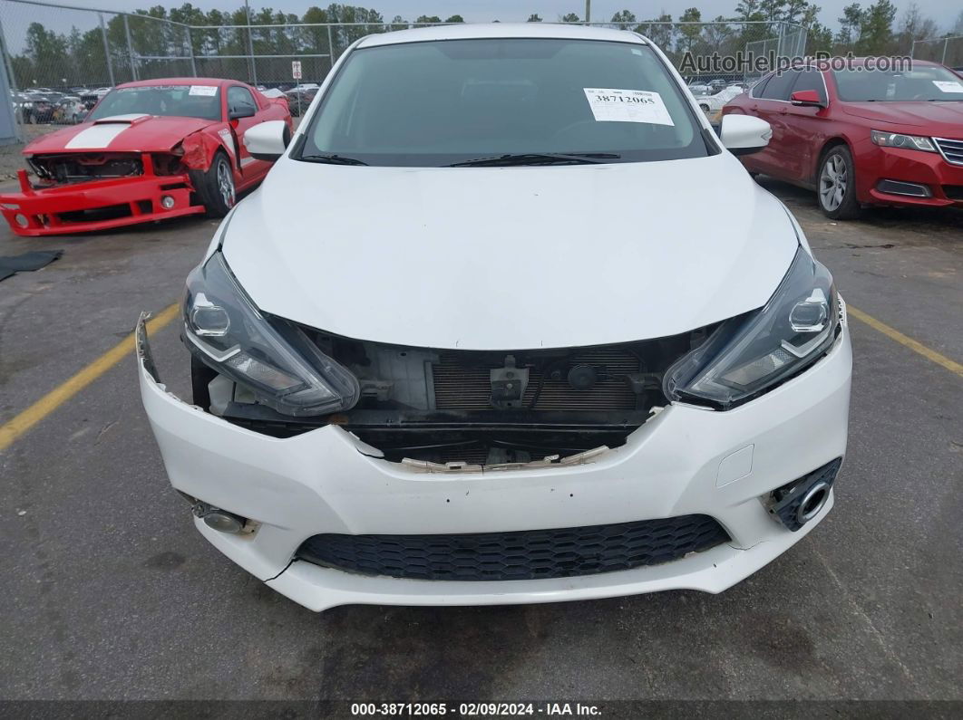 2016 Nissan Sentra Sr White vin: 3N1AB7AP1GY332227