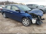 2016 Nissan Sentra S Синий vin: 3N1AB7AP1GY335189