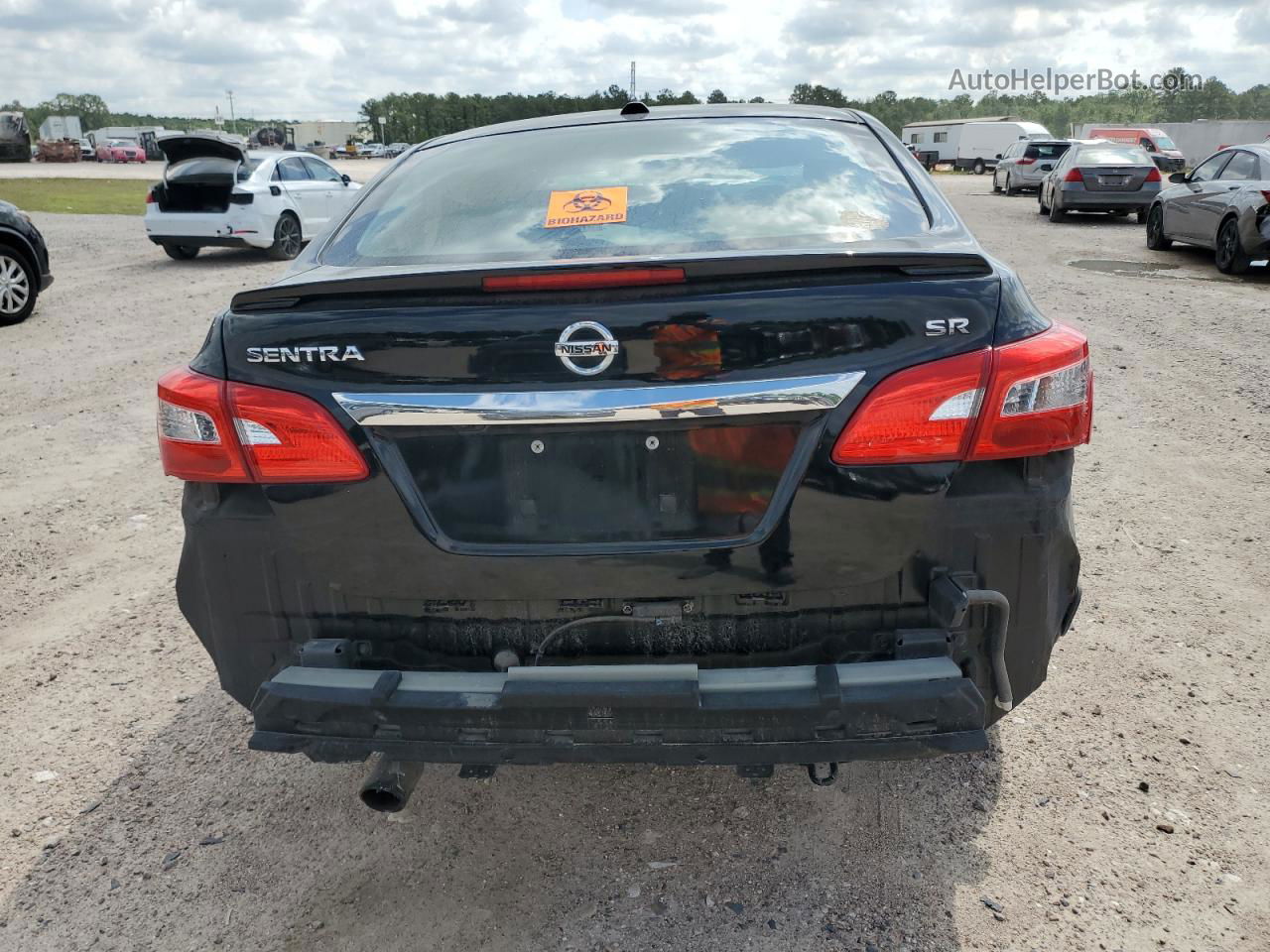 2016 Nissan Sentra S Черный vin: 3N1AB7AP1GY338786