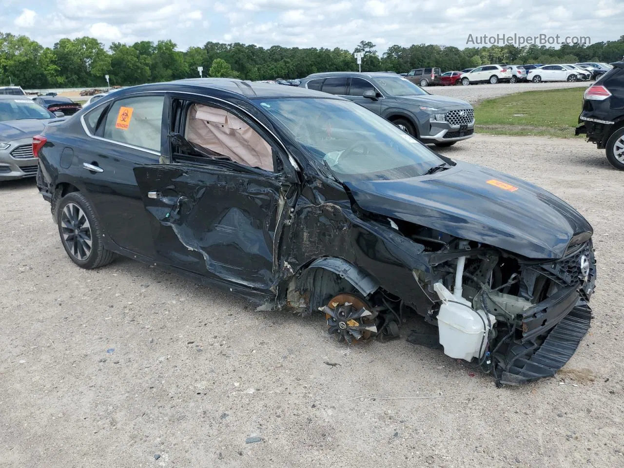 2016 Nissan Sentra S Черный vin: 3N1AB7AP1GY338786