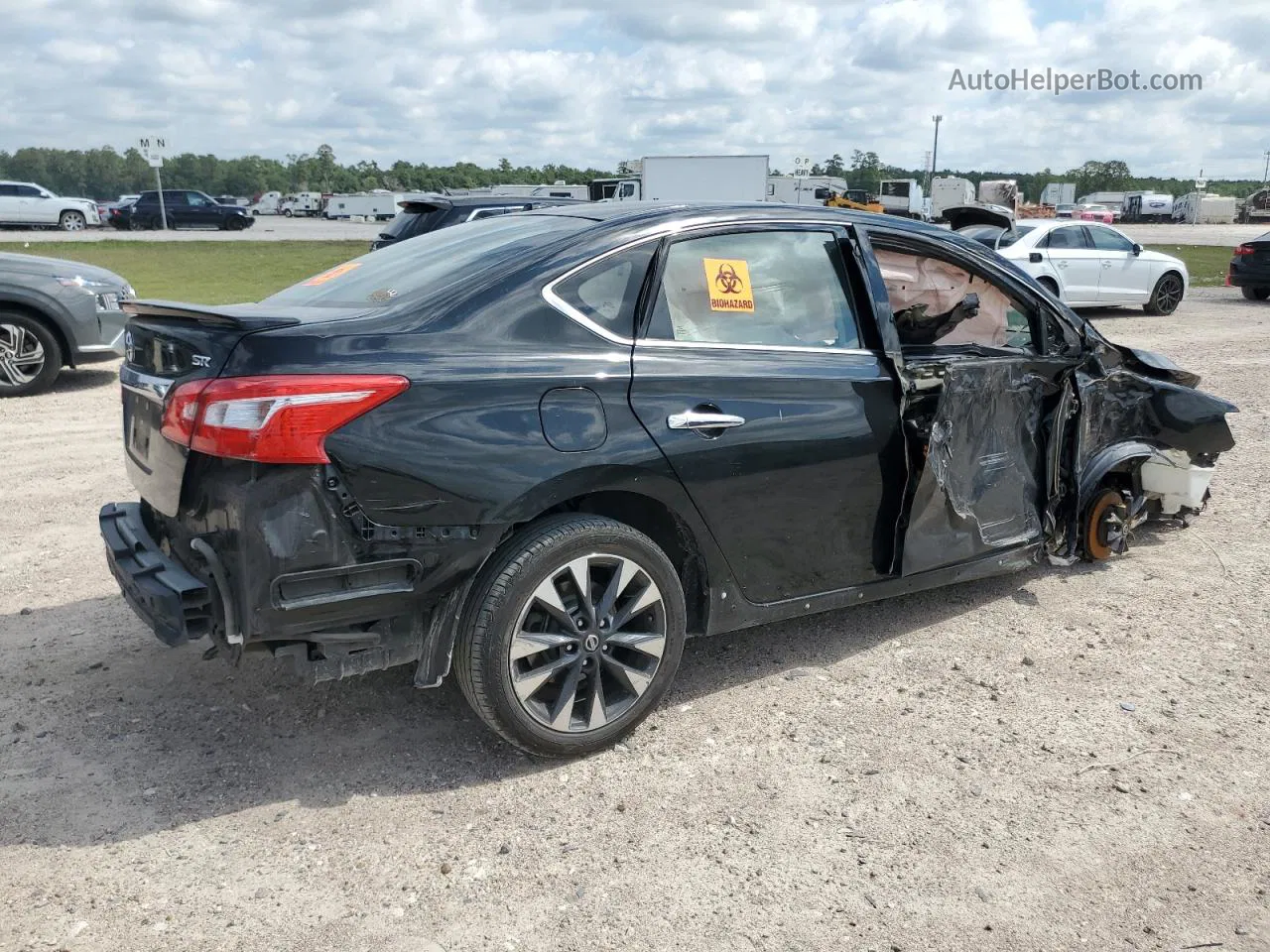 2016 Nissan Sentra S Черный vin: 3N1AB7AP1GY338786