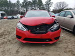 2018 Nissan Sentra S Red vin: 3N1AB7AP1JL617143