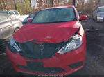 2018 Nissan Sentra Sv Red vin: 3N1AB7AP1JL617661