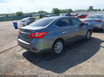 2018 Nissan Sentra Sv Gray vin: 3N1AB7AP1JL620480