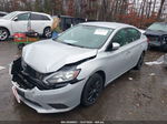 2018 Nissan Sentra Sv Silver vin: 3N1AB7AP1JL638008