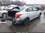 2018 Nissan Sentra Sv Серебряный vin: 3N1AB7AP1JL638008