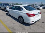 2018 Nissan Sentra Sv White vin: 3N1AB7AP1JL647372