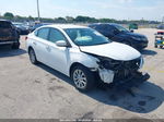 2018 Nissan Sentra Sv White vin: 3N1AB7AP1JL647372