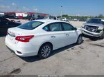 2018 Nissan Sentra Sv White vin: 3N1AB7AP1JL647372