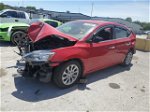 2018 Nissan Sentra S Red vin: 3N1AB7AP1JL649624