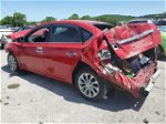 2018 Nissan Sentra S Red vin: 3N1AB7AP1JL649624