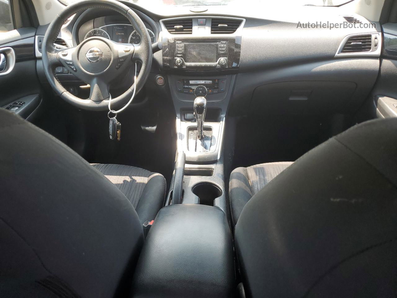 2018 Nissan Sentra S Серый vin: 3N1AB7AP1JL654595