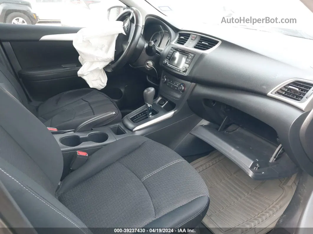 2018 Nissan Sentra S Серый vin: 3N1AB7AP1JY202746