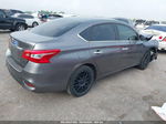 2018 Nissan Sentra S Gray vin: 3N1AB7AP1JY202746