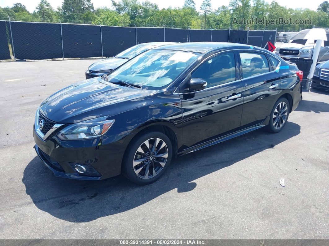 2018 Nissan Sentra Sr Black vin: 3N1AB7AP1JY205842