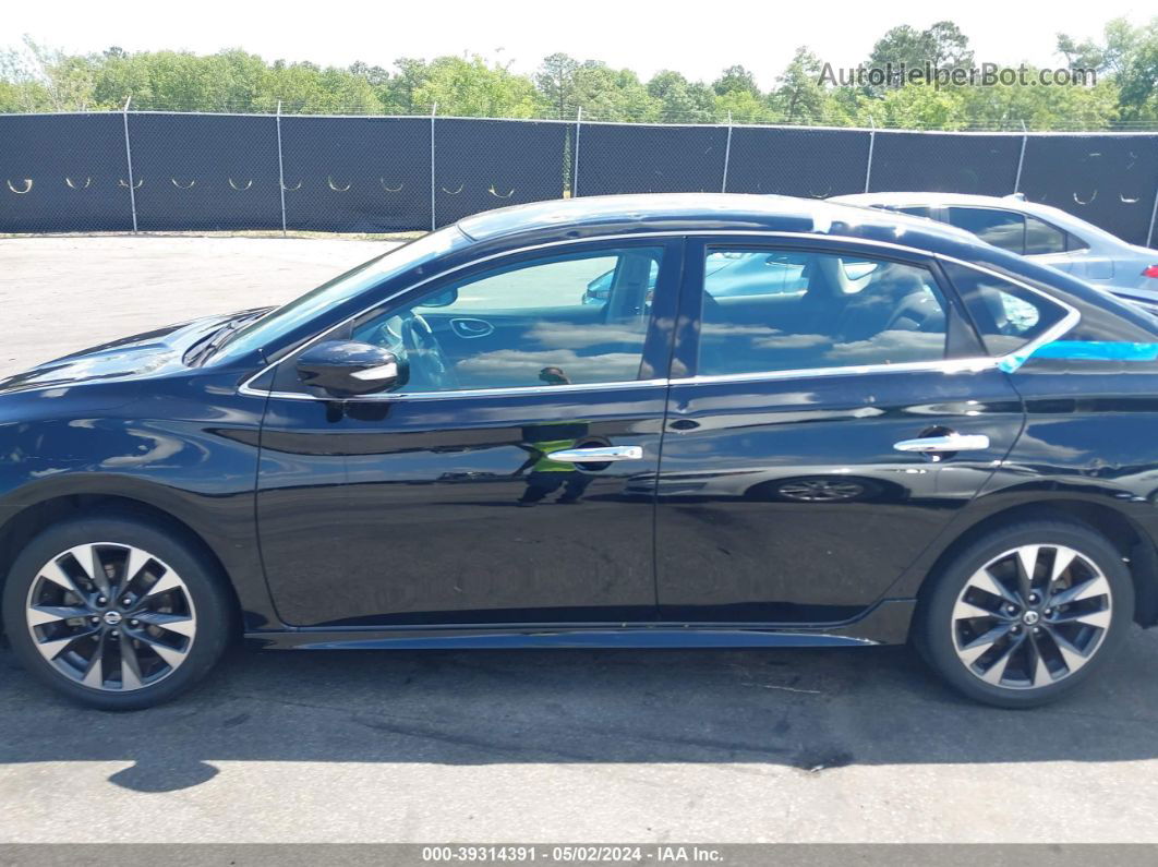 2018 Nissan Sentra Sr Black vin: 3N1AB7AP1JY205842