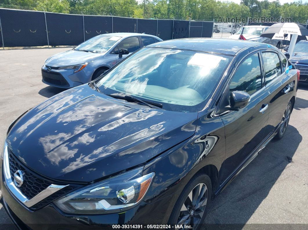 2018 Nissan Sentra Sr Black vin: 3N1AB7AP1JY205842