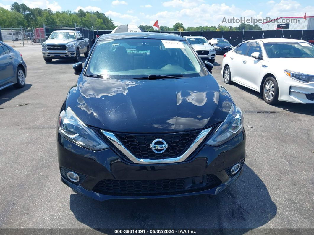 2018 Nissan Sentra Sr Black vin: 3N1AB7AP1JY205842