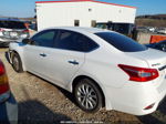 2018 Nissan Sentra Sv White vin: 3N1AB7AP1JY215125