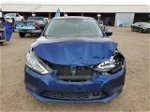 2018 Nissan Sentra S Blue vin: 3N1AB7AP1JY222558