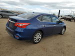 2018 Nissan Sentra S Blue vin: 3N1AB7AP1JY222558