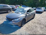 2018 Nissan Sentra S Gray vin: 3N1AB7AP1JY230367