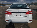 2018 Nissan Sentra S White vin: 3N1AB7AP1JY243636