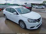 2018 Nissan Sentra Sv White vin: 3N1AB7AP1JY244608