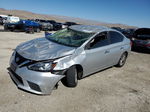 2018 Nissan Sentra S Silver vin: 3N1AB7AP1JY248531