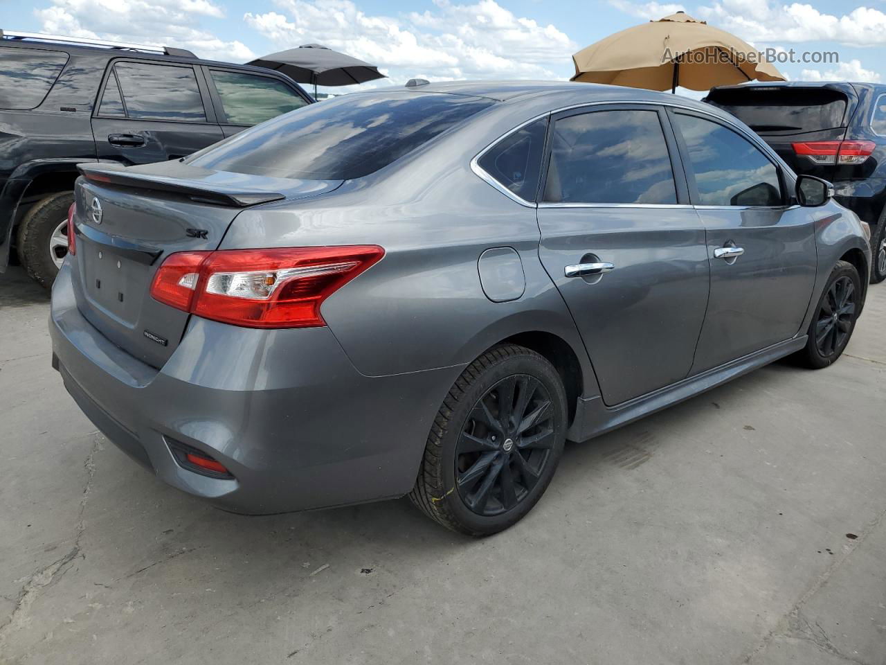 2018 Nissan Sentra S Gray vin: 3N1AB7AP1JY252322