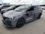 2018 Nissan Sentra S Gray vin: 3N1AB7AP1JY252322