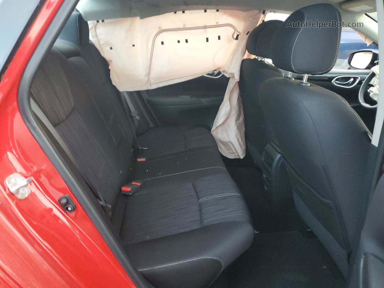 2018 Nissan Sentra S Red vin: 3N1AB7AP1JY260601