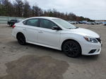 2018 Nissan Sentra S Белый vin: 3N1AB7AP1JY265684