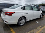 2018 Nissan Sentra S White vin: 3N1AB7AP1JY266124