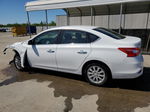 2018 Nissan Sentra S Белый vin: 3N1AB7AP1JY274420