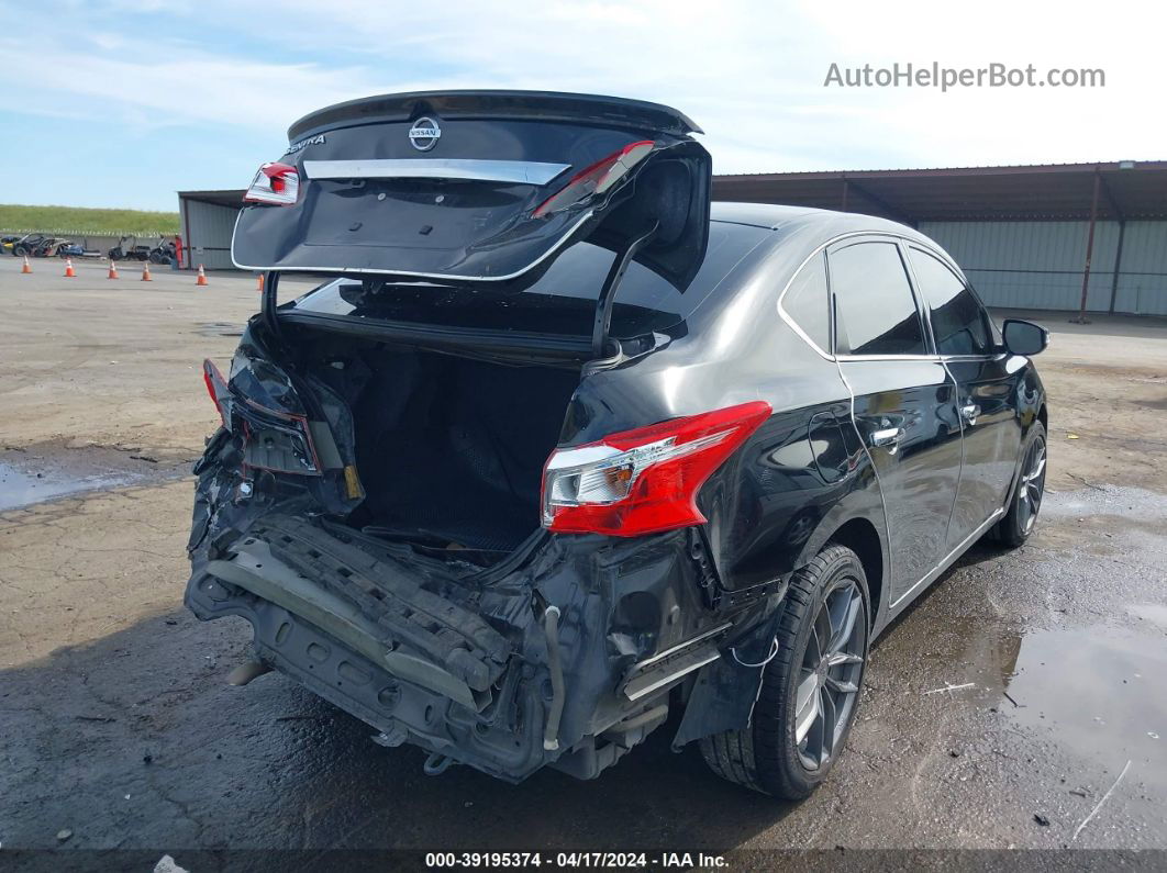 2018 Nissan Sentra S Black vin: 3N1AB7AP1JY279715